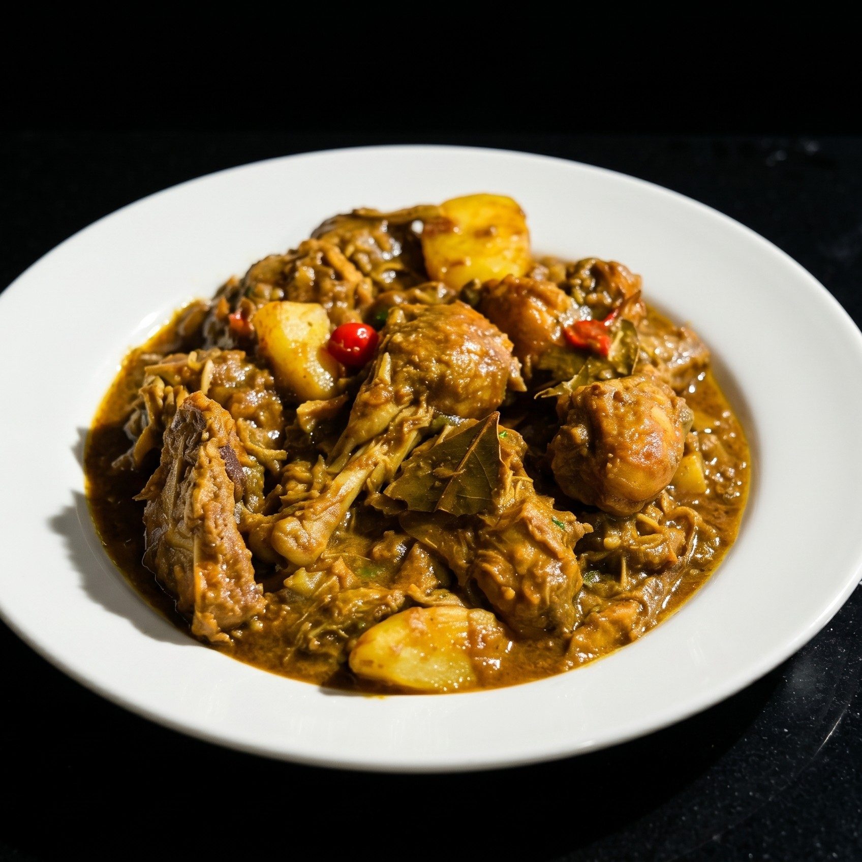 Curry Chicken.